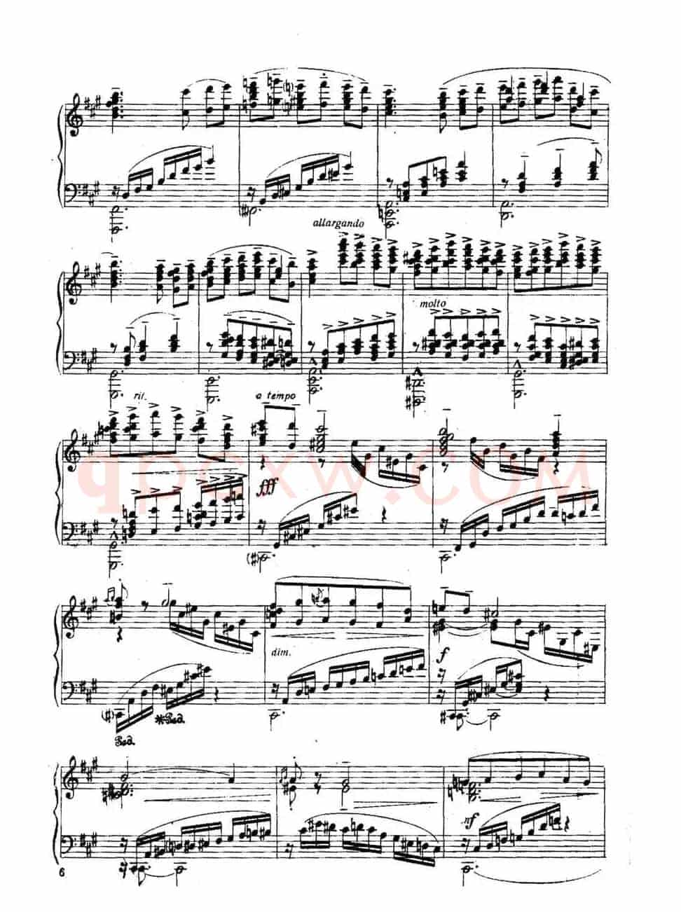 Six Préludes Exotiques Op·17（6首特色前奏曲·1）