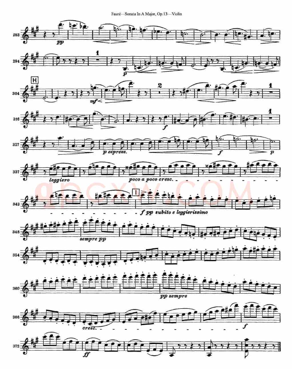Violin Sonata No.1 Op.13