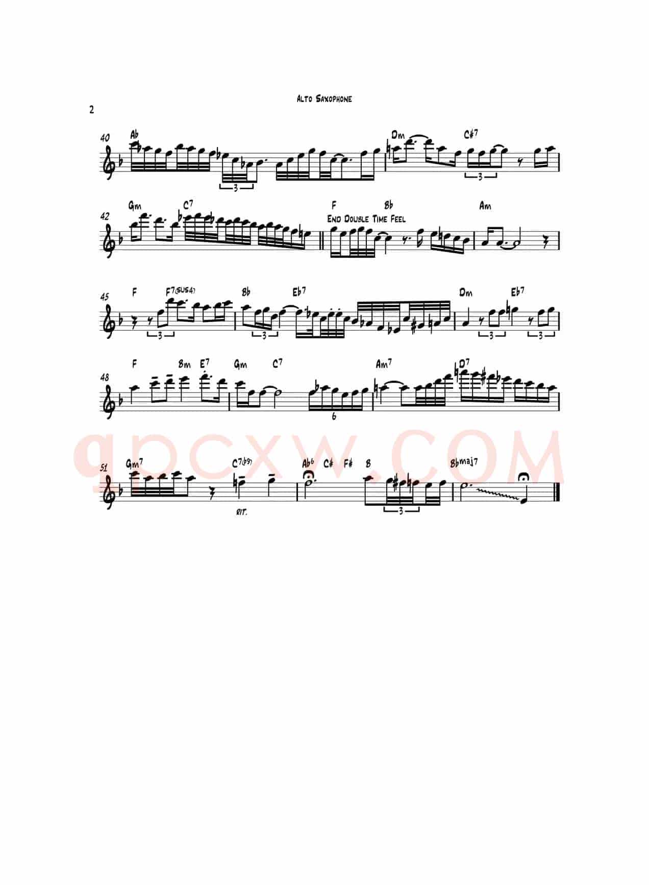 The Christmas Song（中音萨克斯）