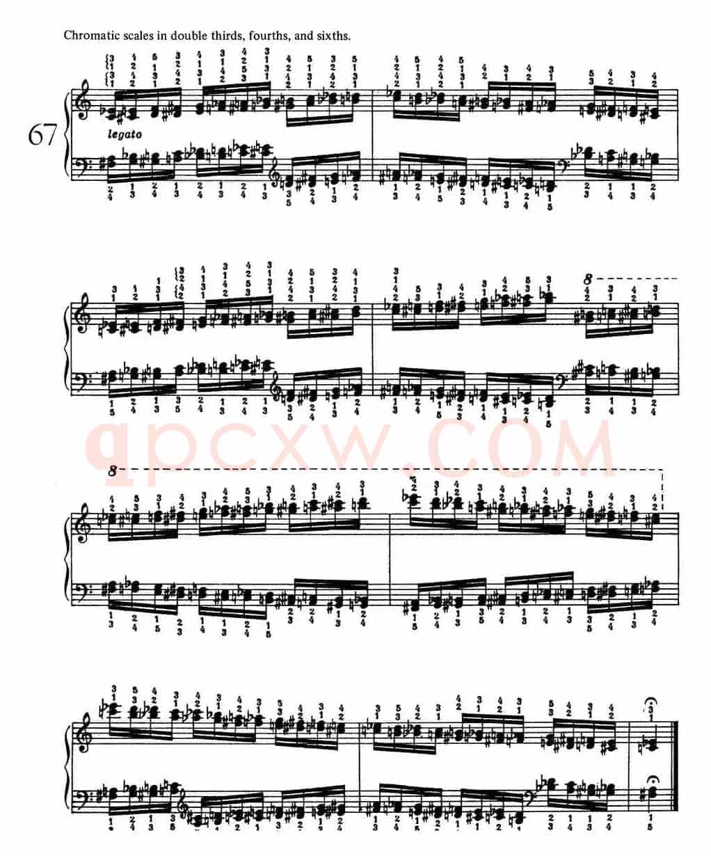 Technical Exercises S.146(李斯特钢琴技巧练习 BOOK Ⅶ)