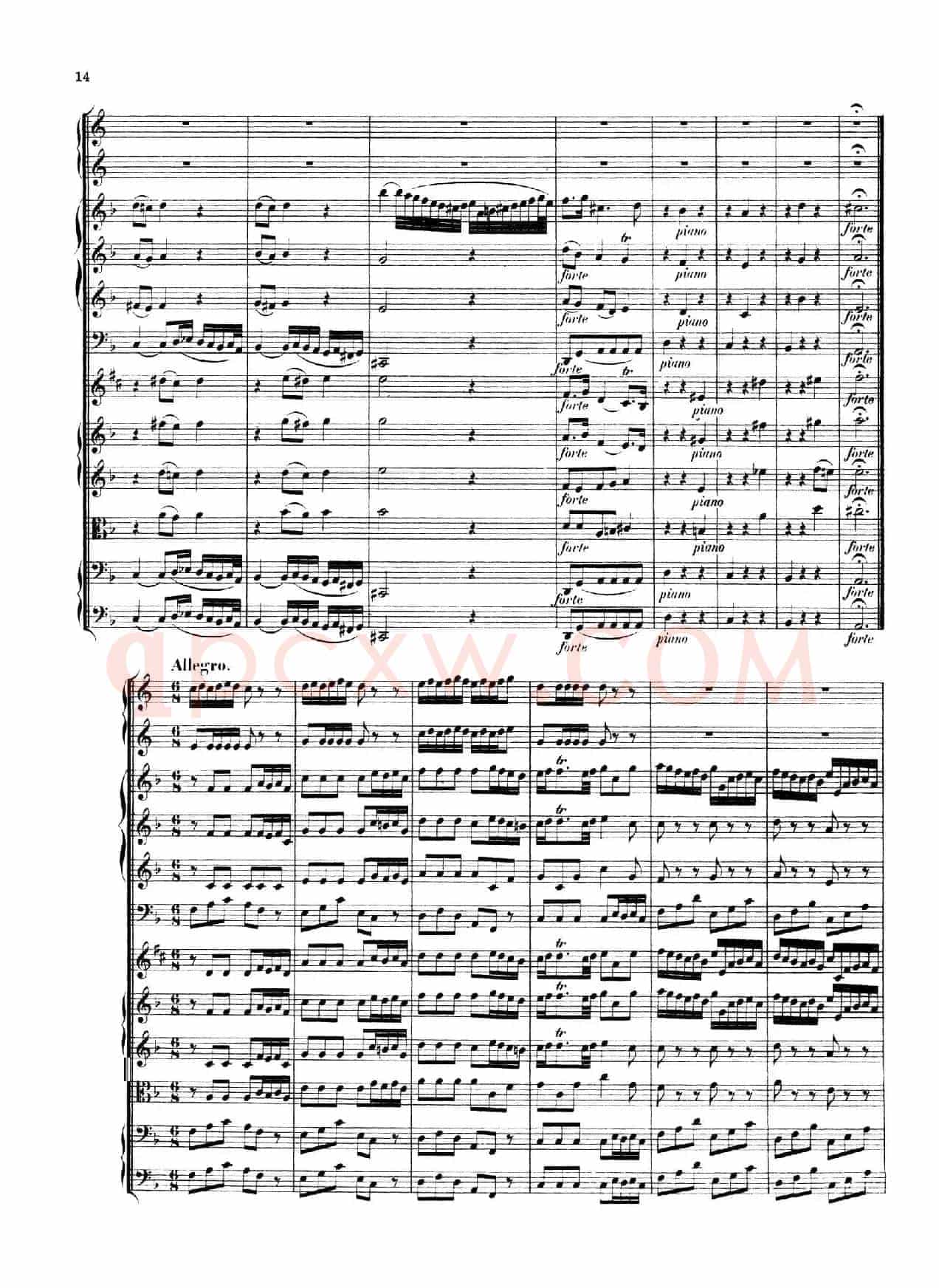 Brandenburg Concerto No.1 in F Major（勃兰登堡协奏曲第一号）