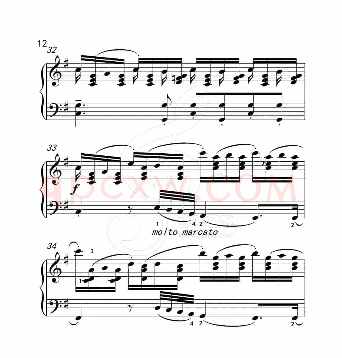 练习曲 54（克拉莫钢琴练习曲60首）