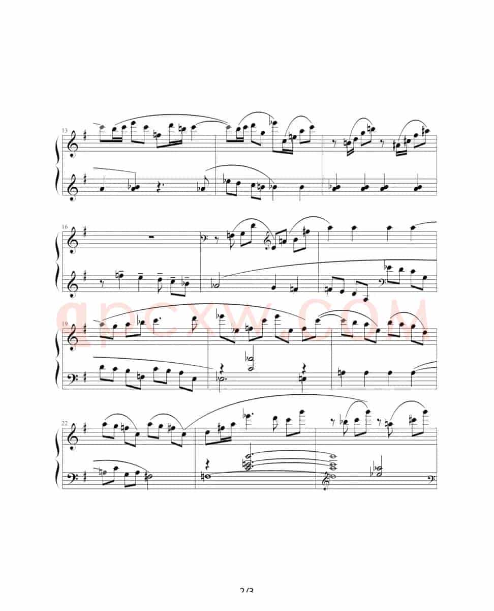 肖斯塔科维奇—前奏曲（3）：G大调