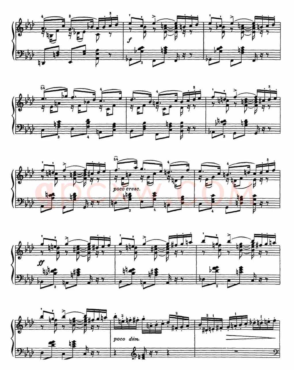 柴可夫斯基18首钢琴小品Op.72（1.Impromptu in F Minor）
