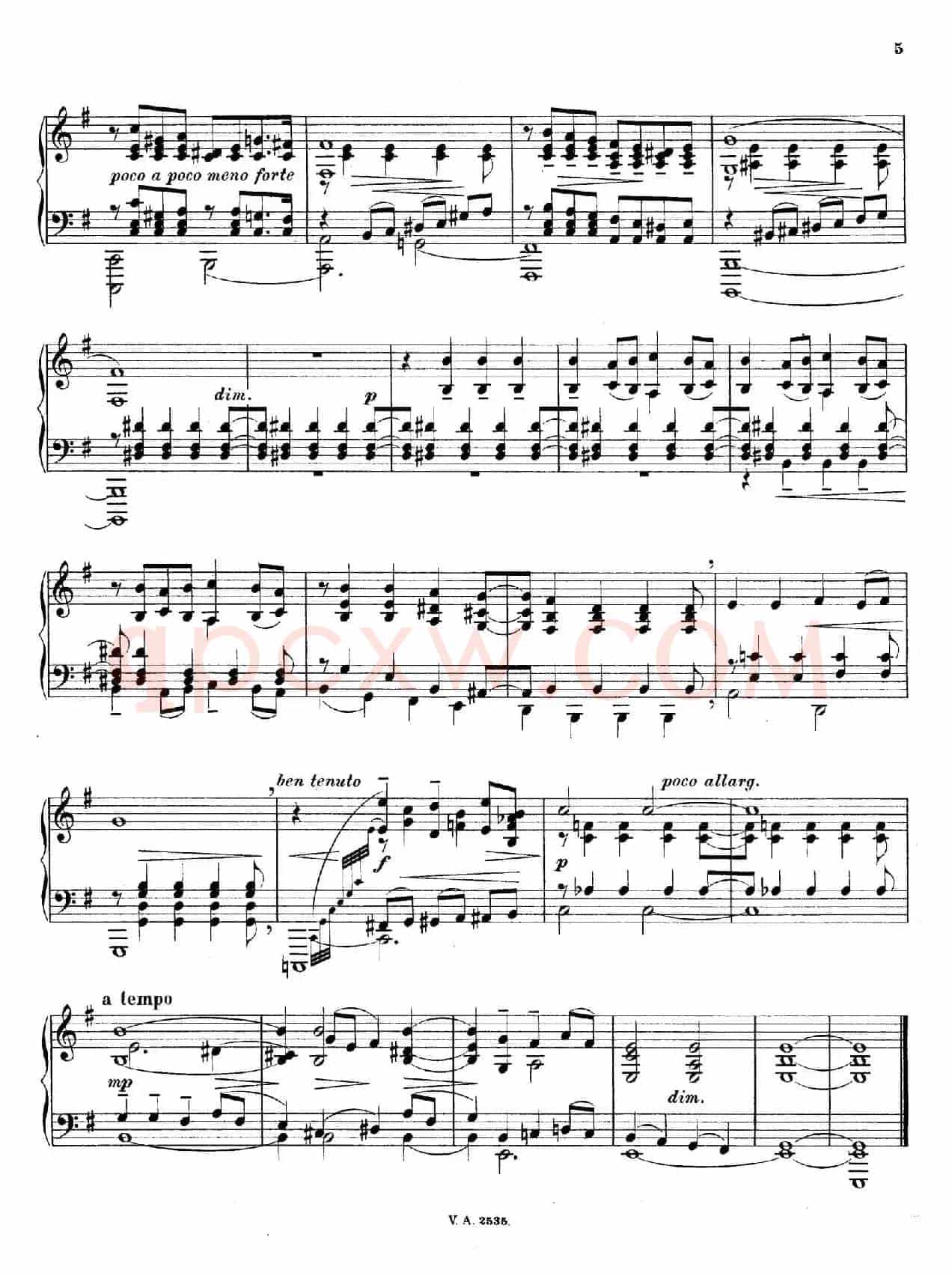 10 Pieces Op.24（10首钢琴小品 No.8）