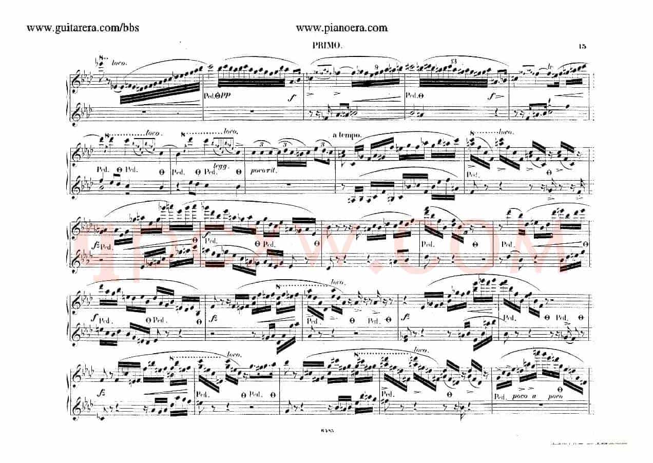 Piano Concerto No.2 in f Minor Op.21(f小调第二钢琴协奏曲·四手联弹版)