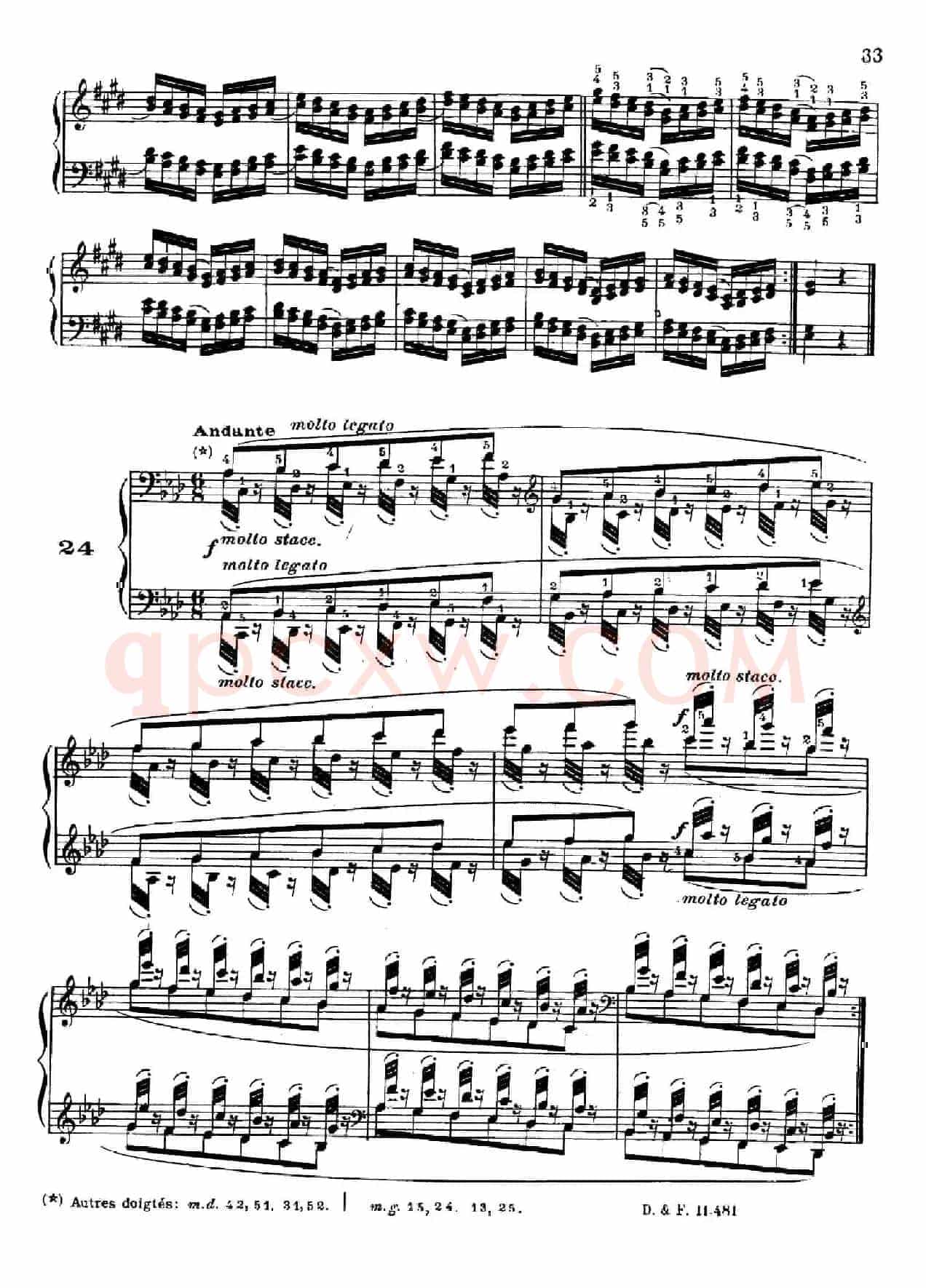 51 Exercises, WoO 6（51首钢琴练习 19—25）