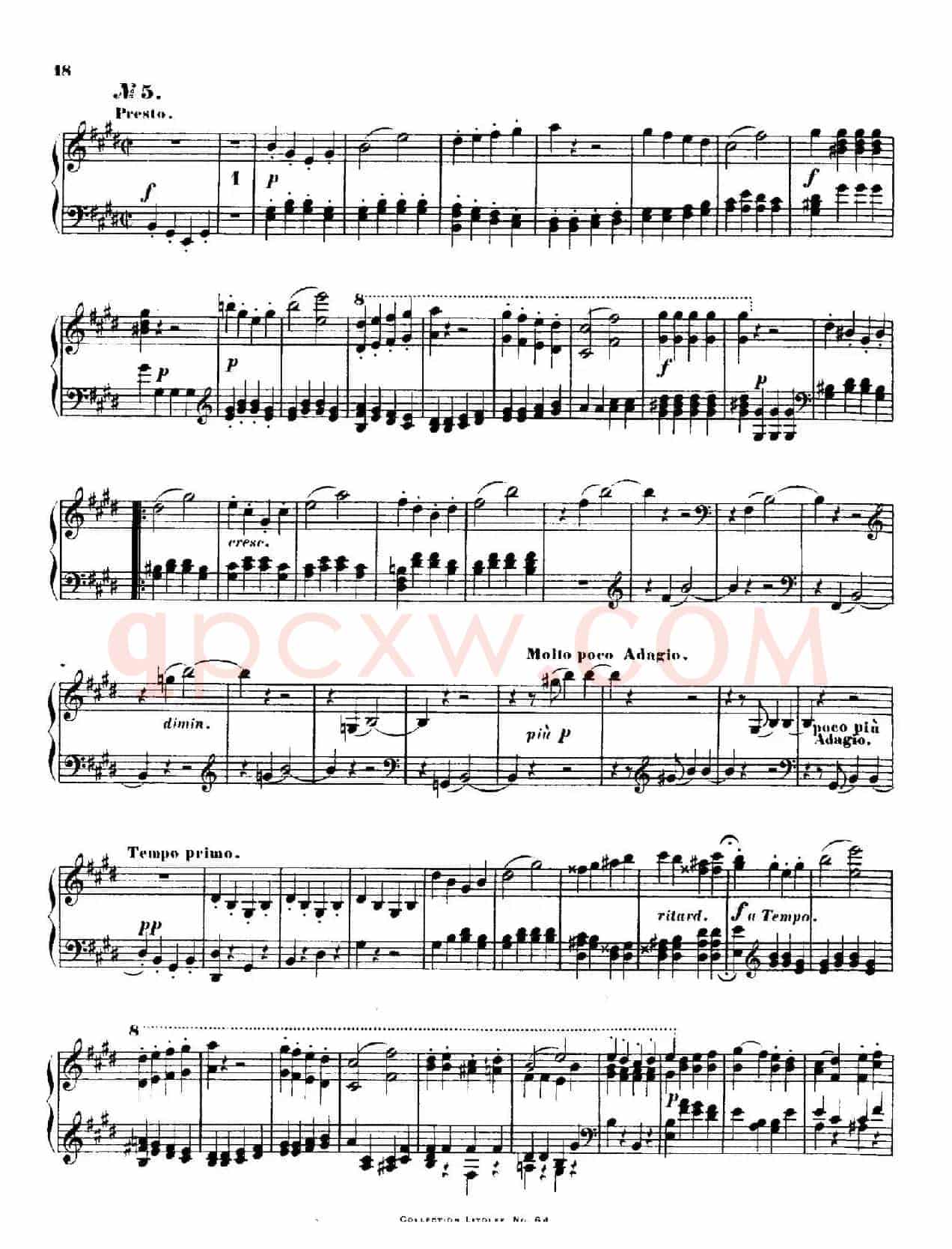 Quartet No.14(升c小调第十四弦乐四重奏钢琴版)