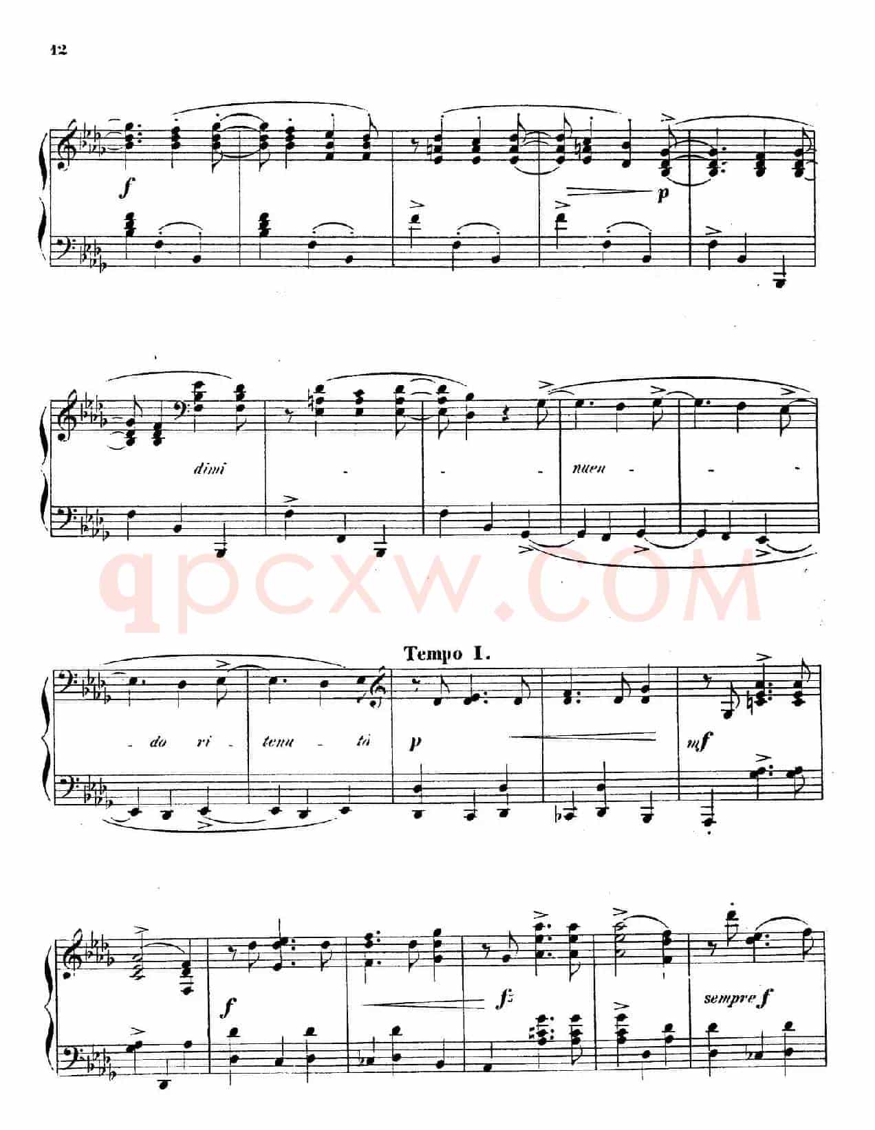 Waltzes Op.23(圆舞曲集·5、降D大调)