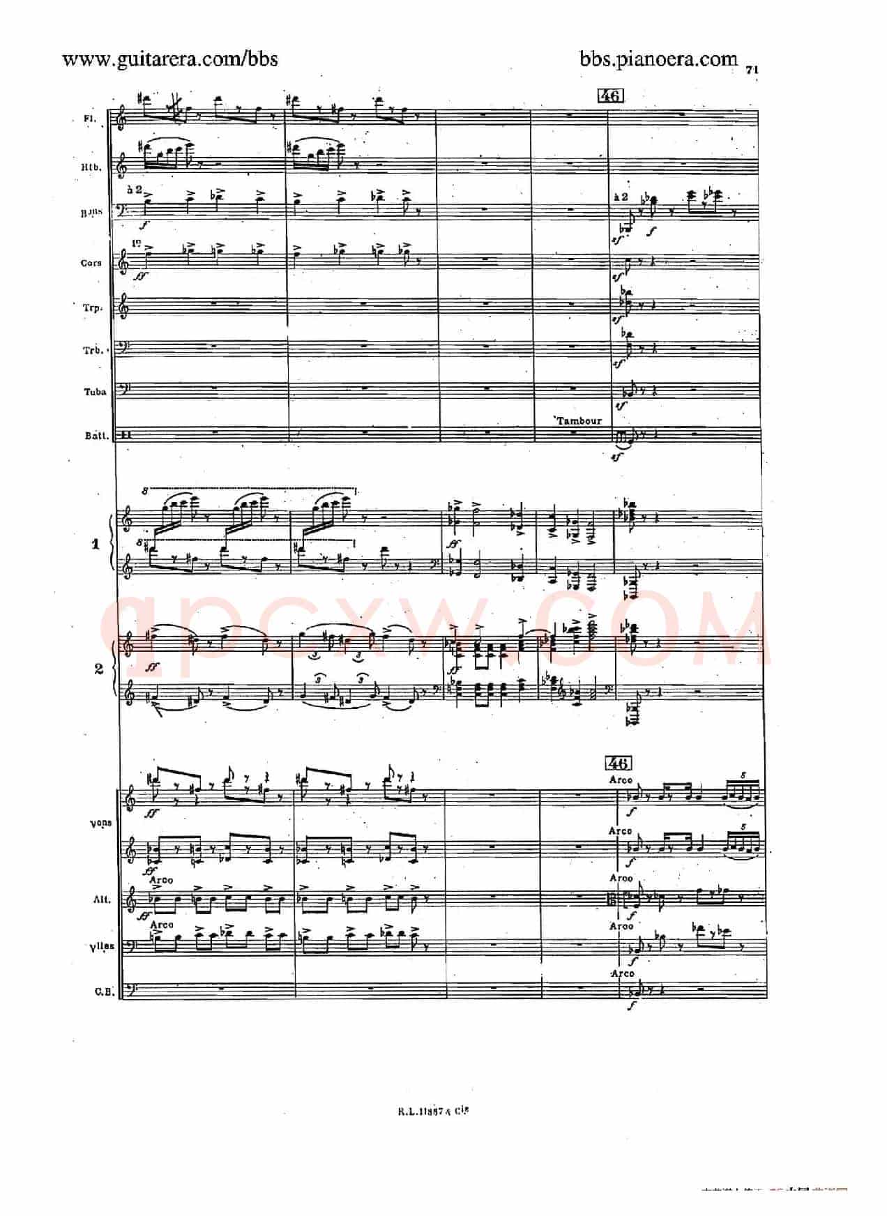 Concerto for 2 Pianos in d Minor(d小调双钢琴协奏曲·总谱)