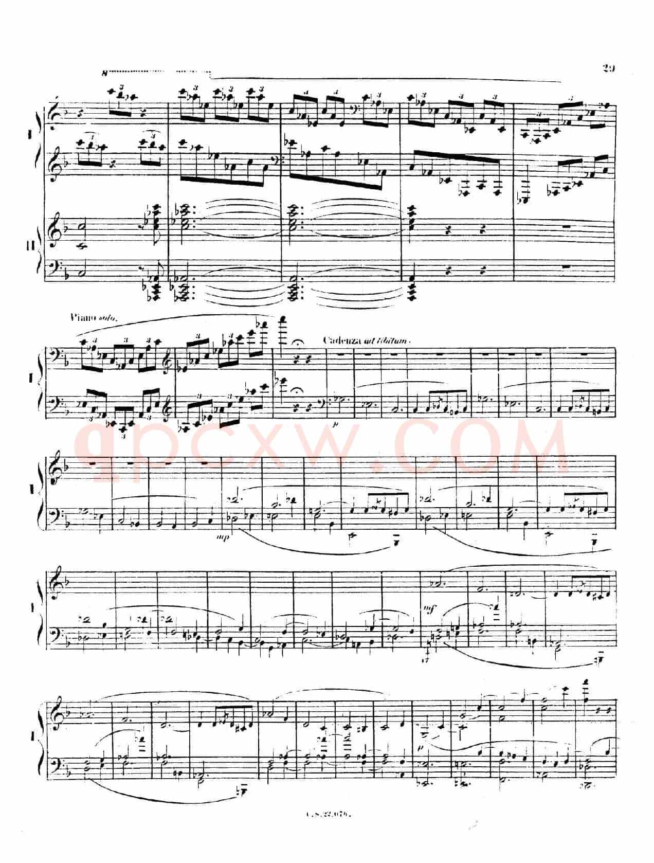Piano Concerto No.2 in F Major Op.35(F大调第二钢琴协奏曲·Ⅰ·双钢琴)