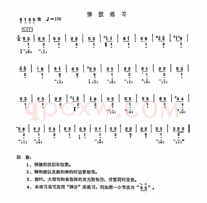弹庶练习