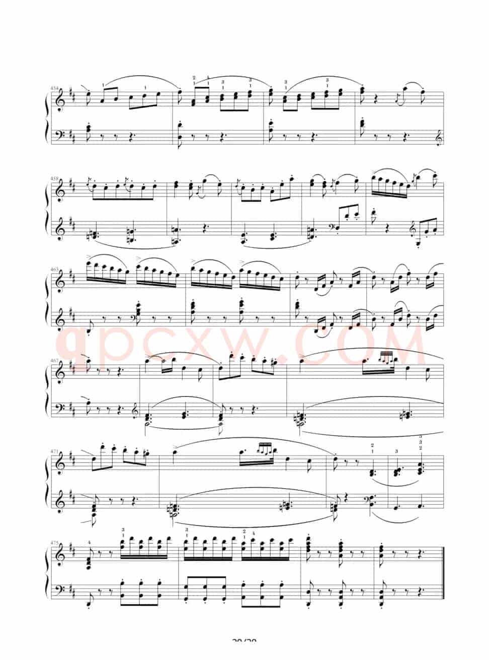 D大调奏鸣曲K.311（完整版）