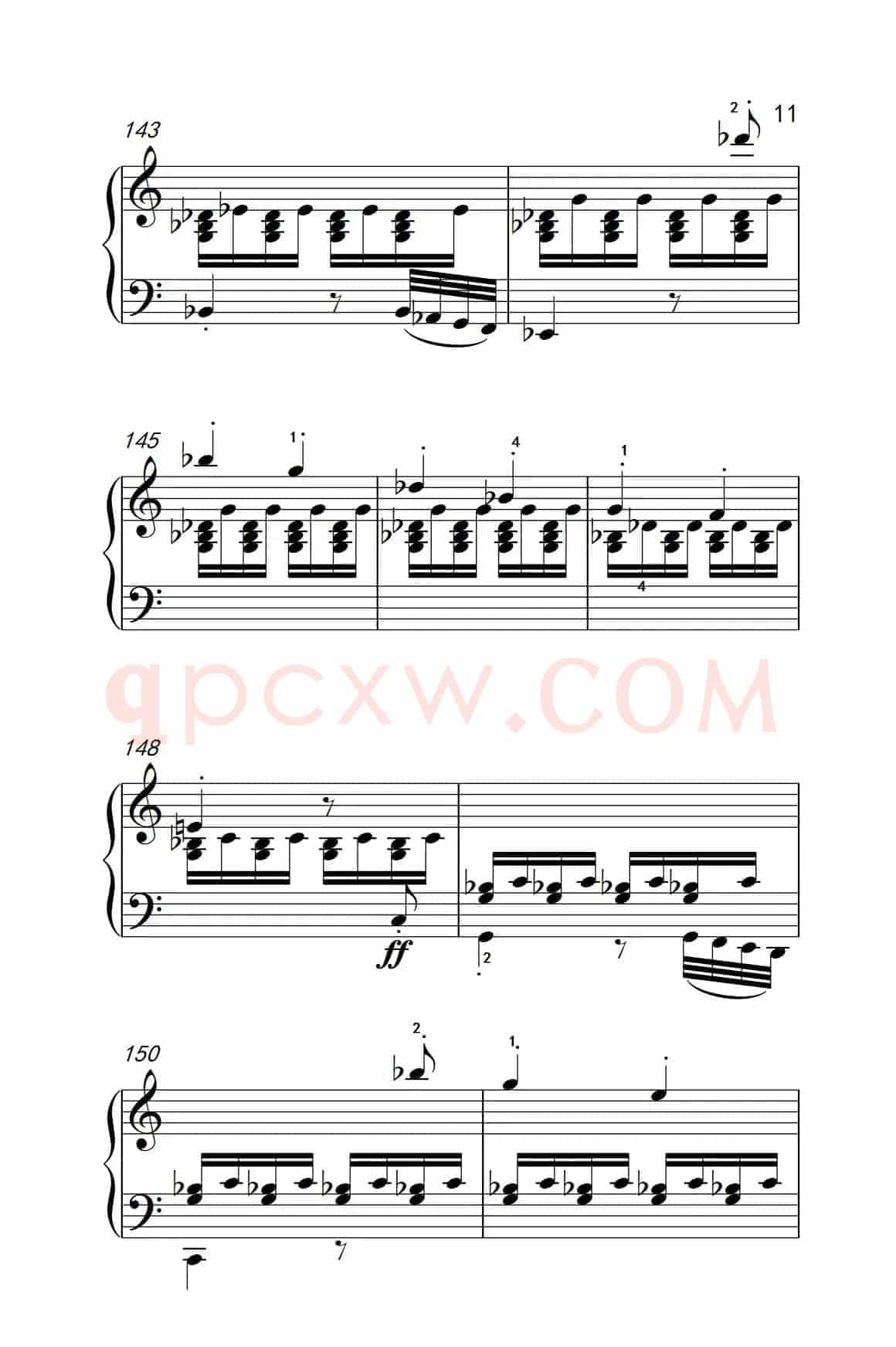 奏鸣曲 Opus 2 Nr.2 第一乐章（贝多芬奏鸣曲集 1）