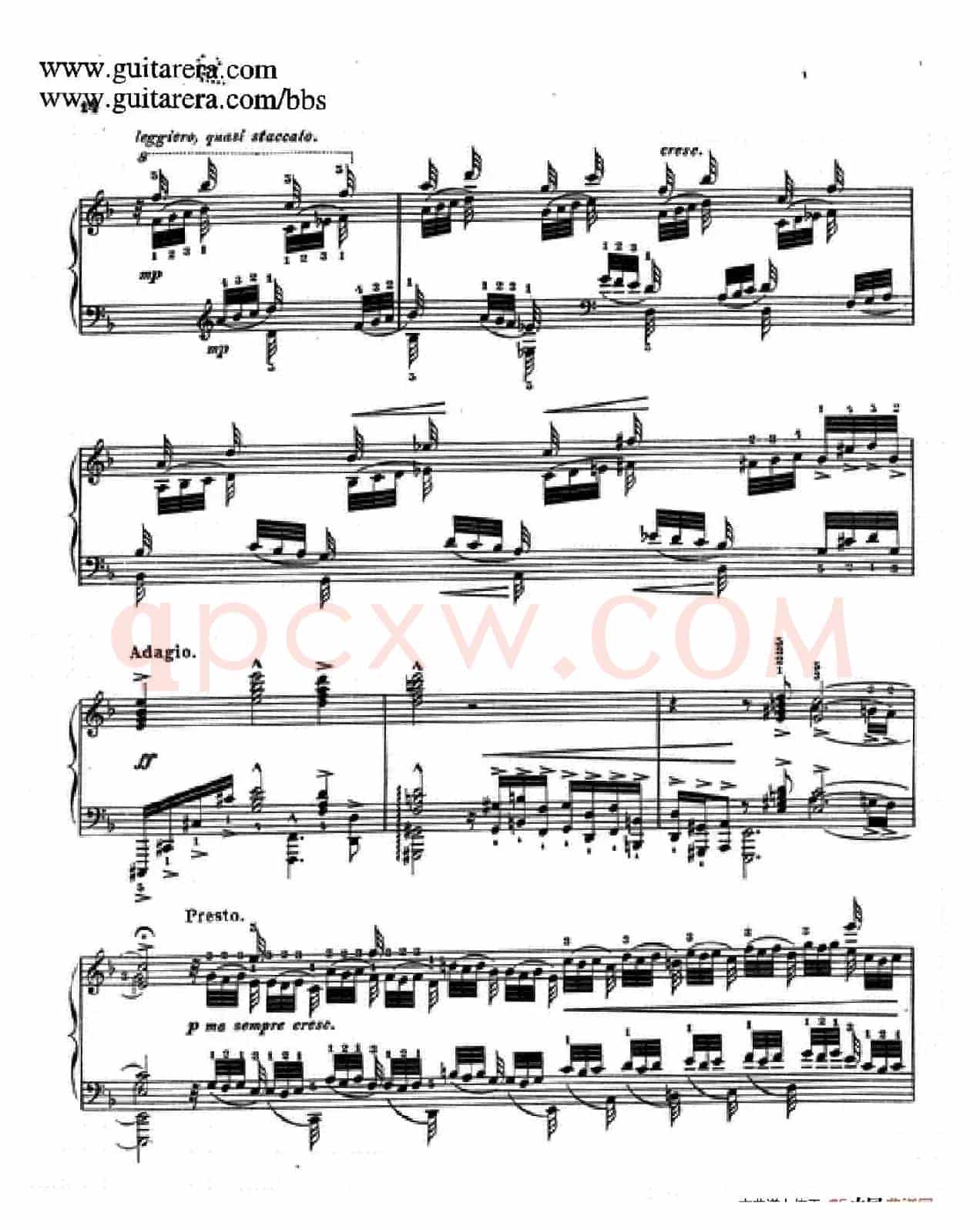 d小调托卡塔与赋格(BWV 565·陶西格改编钢琴独奏版)