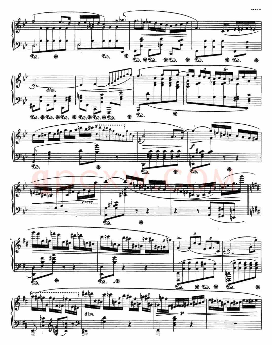 肖邦 幻想波兰舞曲 Op.61 降A大调 Polonaise
