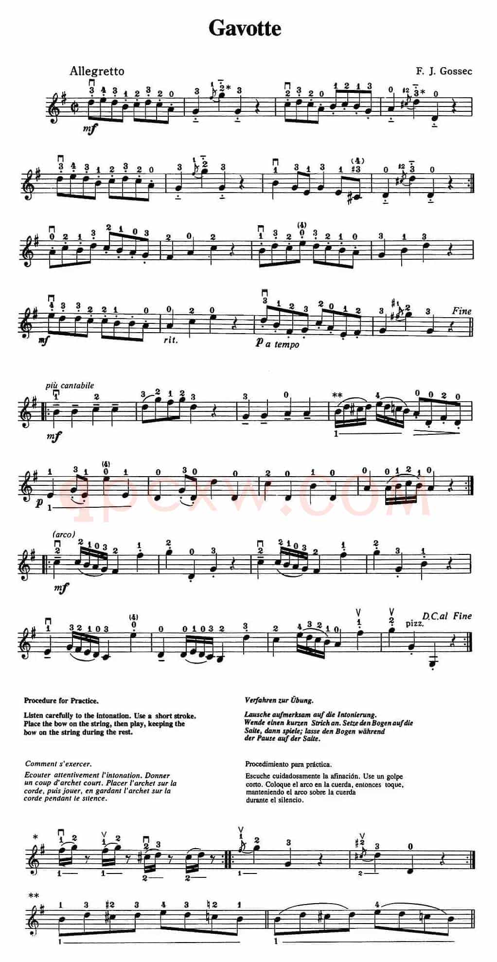 铃木小提琴教材第一册（Suzuki VIOLIN PART VOLUME 1）