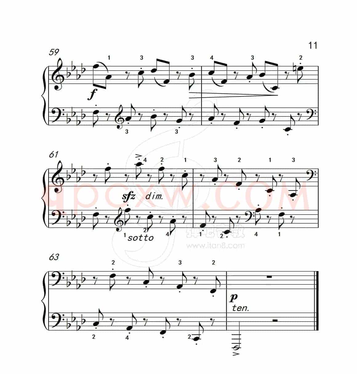 练习曲 43（克拉莫钢琴练习曲60首）