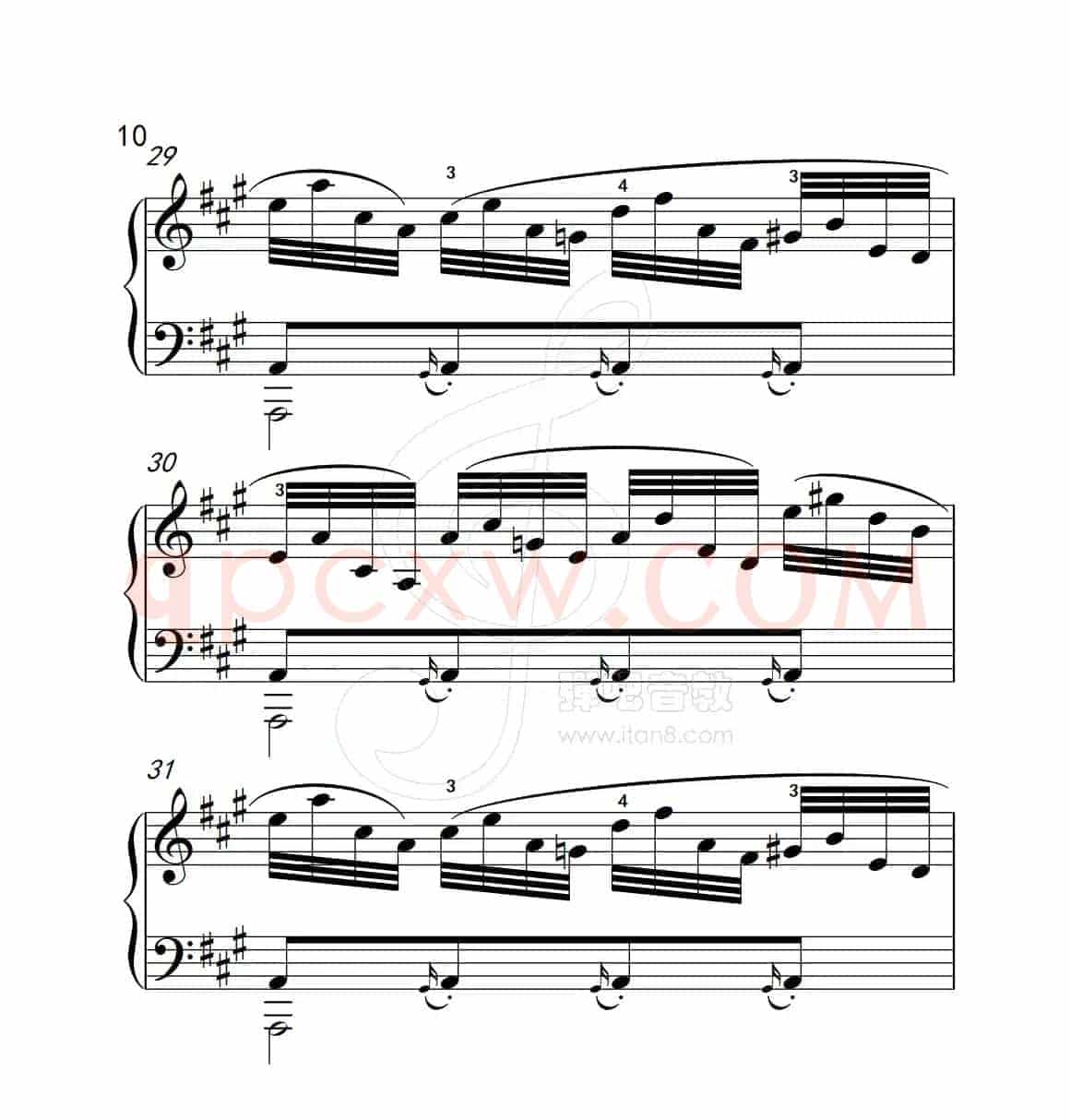 练习曲 38（克拉莫钢琴练习曲60首）