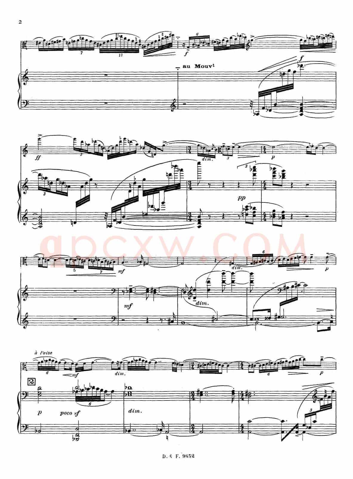 传奇 Op.66（中音萨克斯+钢琴伴奏）