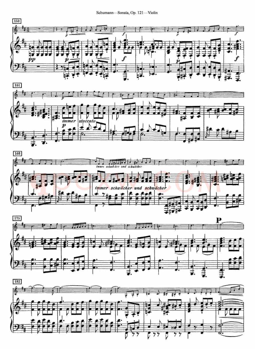Violin Sonata Op.121（小提琴+钢琴伴奏）
