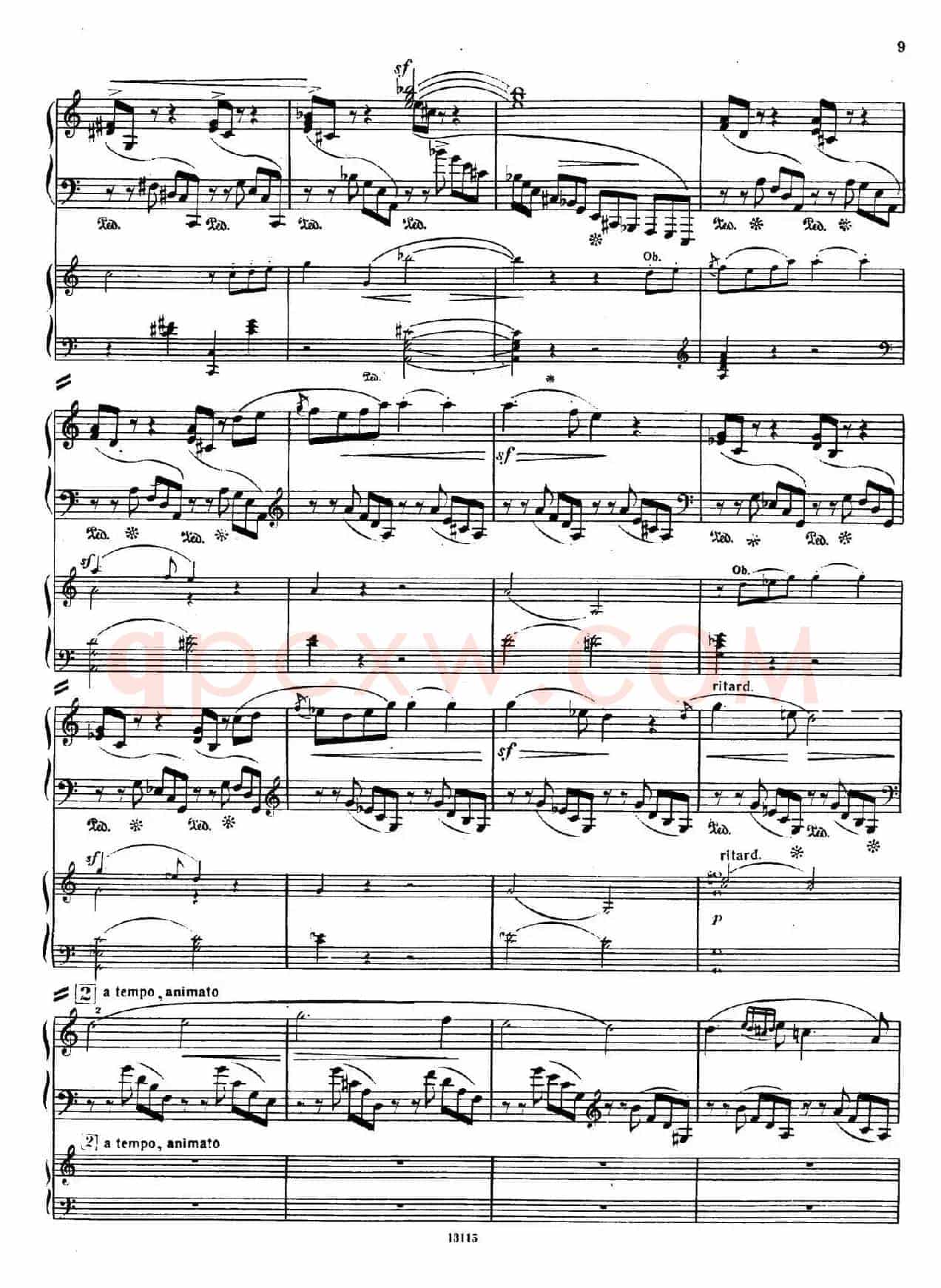 Piano Concerto in a Minor Op.54（a小调钢琴协奏曲·双钢琴）
