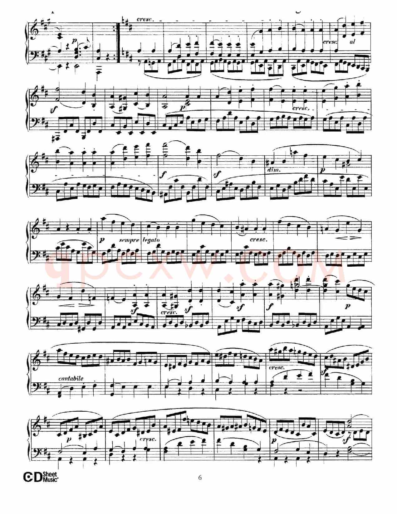 Fantasy in f-Sharp Minor Op.28(升f小调幻想曲)