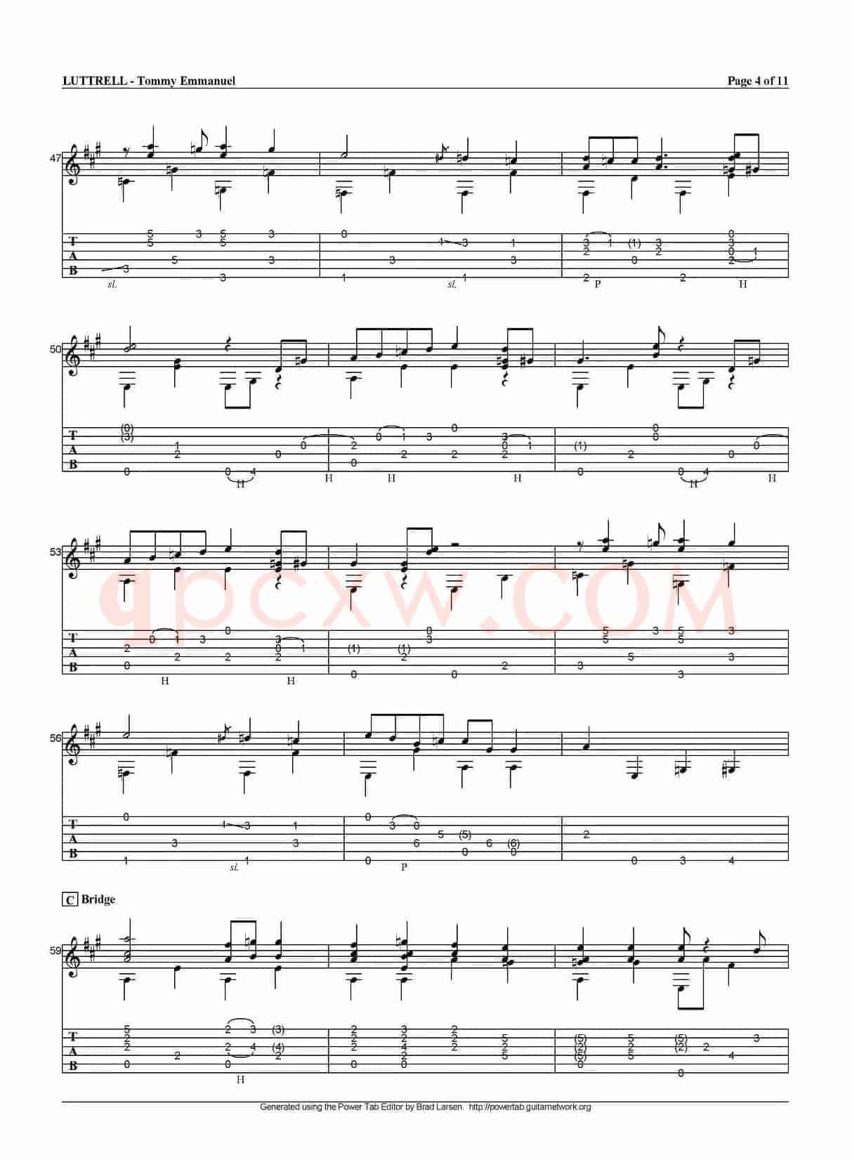 tommy emmanuel：luttrell（指弹吉他）
