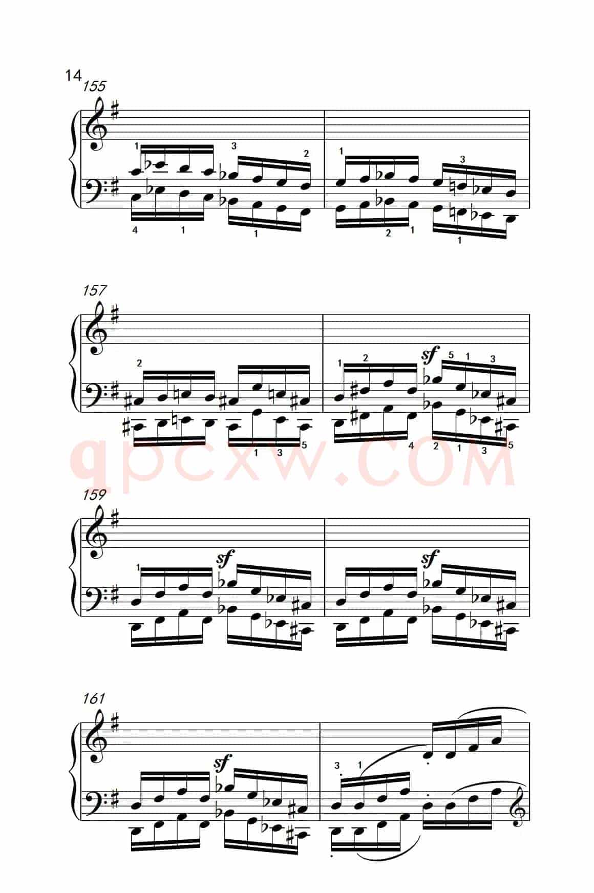 第九级2.G大调奏鸣曲 第一乐章 Op.31 No.1（中央音乐学院 钢琴（业余）考级教程 7-9级）