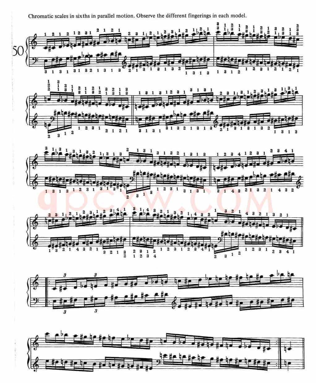 Technical Exercises S.146(李斯特钢琴技巧练习 BOOKⅢ)