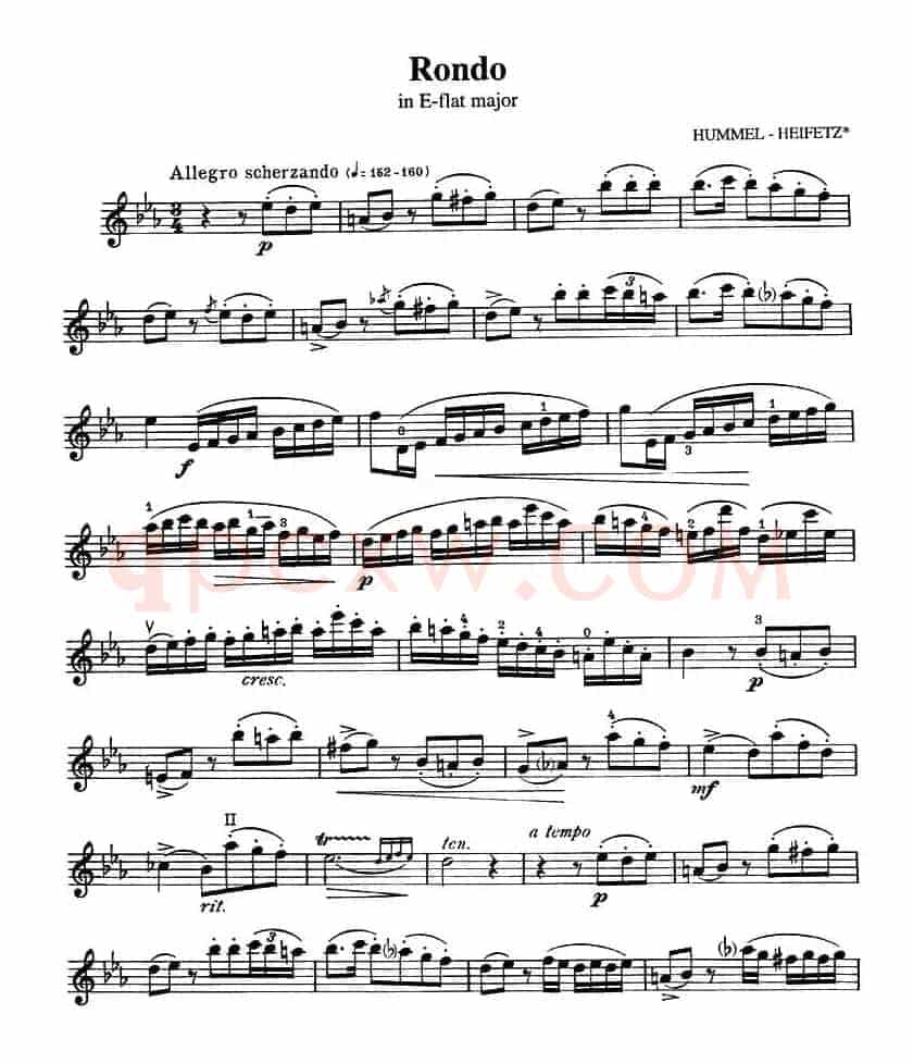 Rondo （in E-flat major）