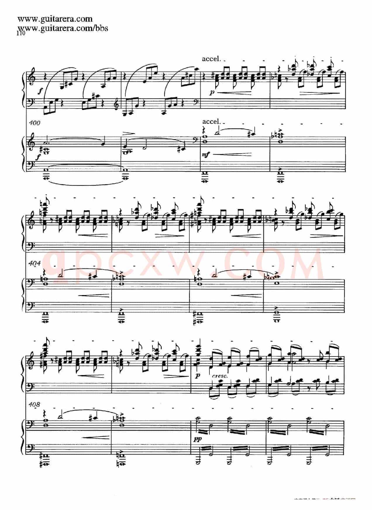 c小调第二钢琴协奏曲 Op.18(双钢琴·第三乐章)