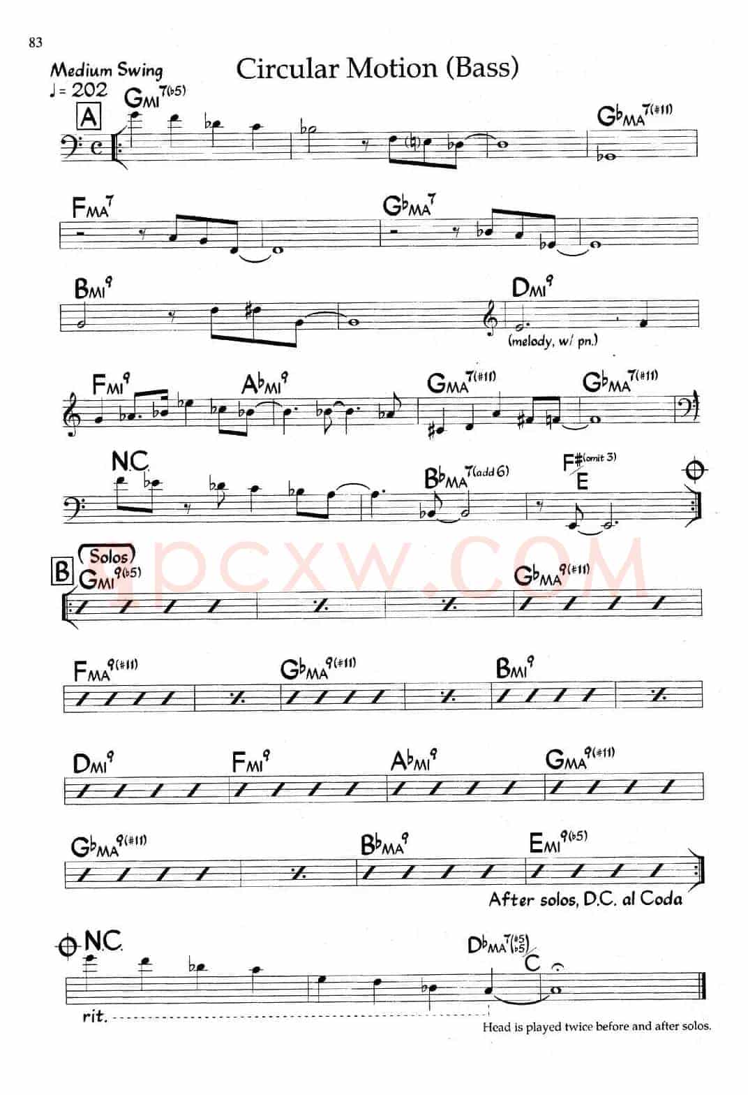Circular Motion（爵士钢琴曲）