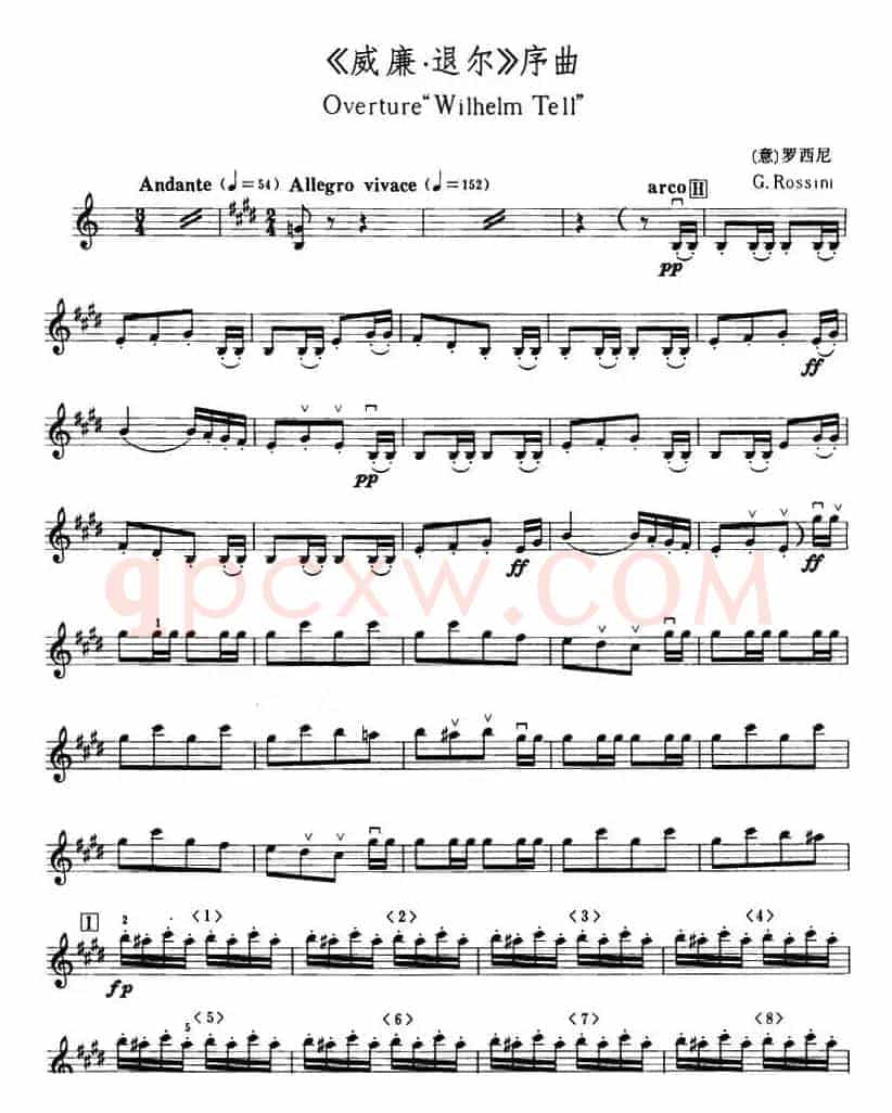 《威廉·退尔》序曲（Overture Wilhelm Tell）