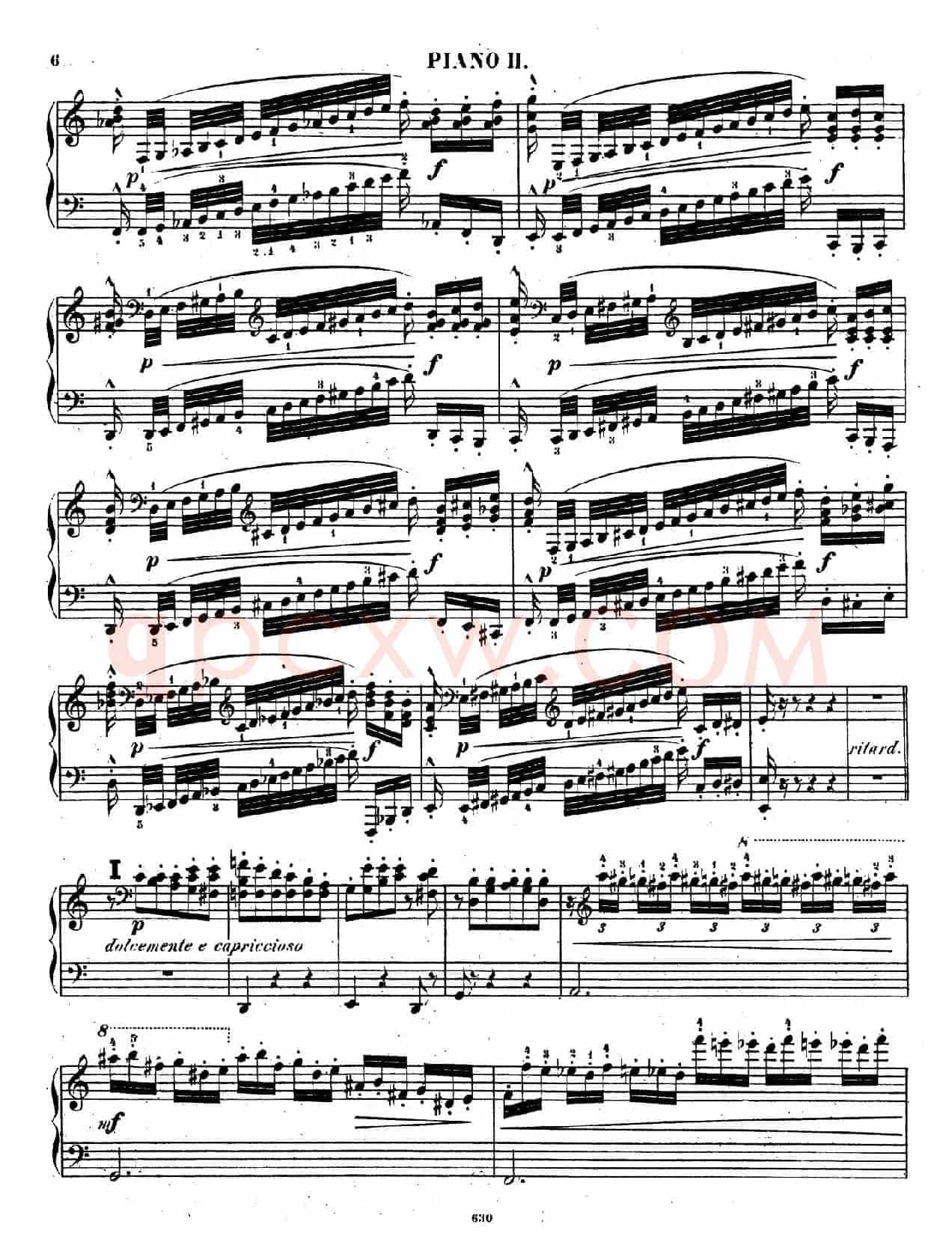 Chaconne for 2 Pianos Op.150(双钢琴第二钢琴)