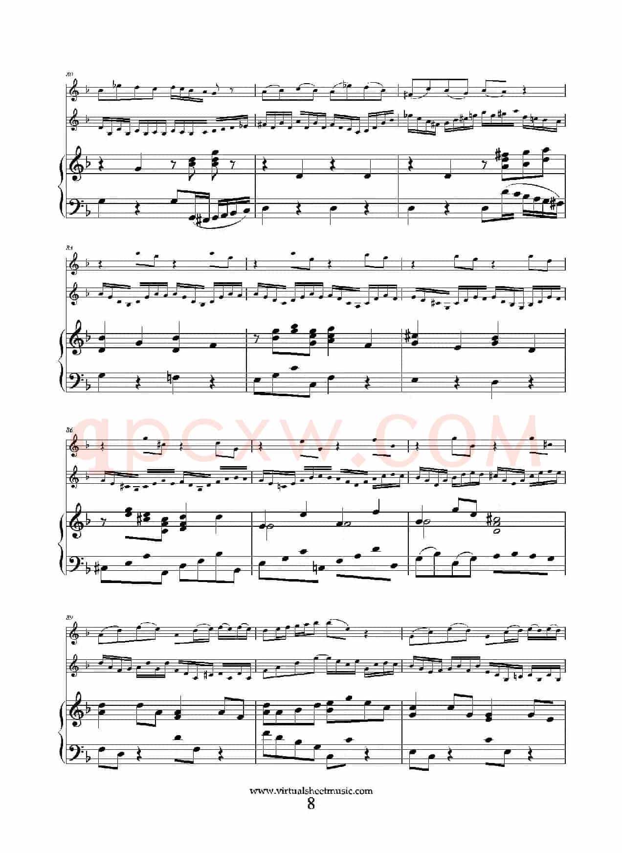 Concerto in D minor（双簧管+小提琴+钢琴伴奏）
