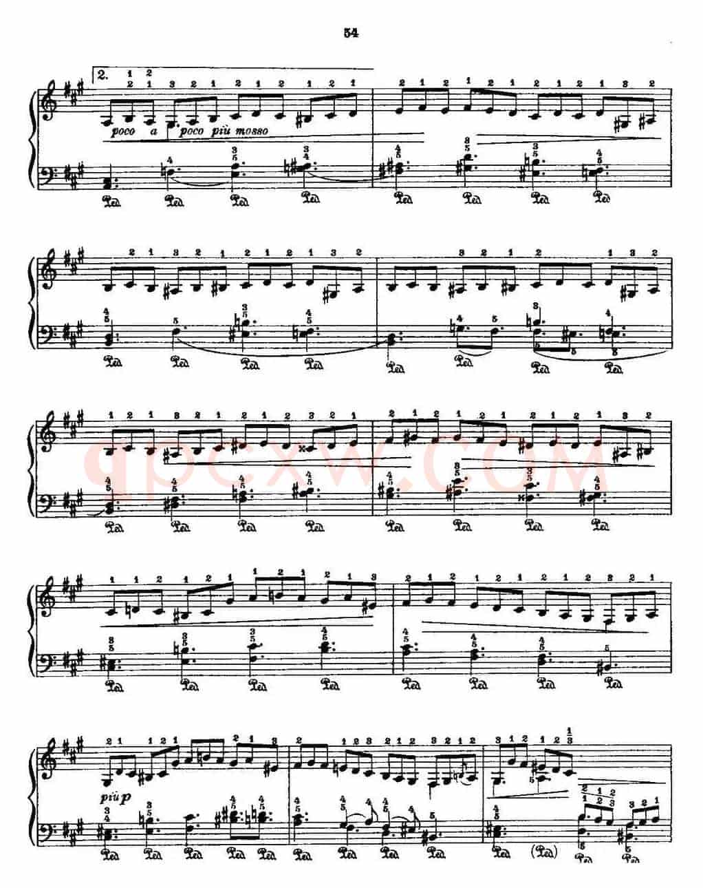 53首改编练习曲（No.28A）