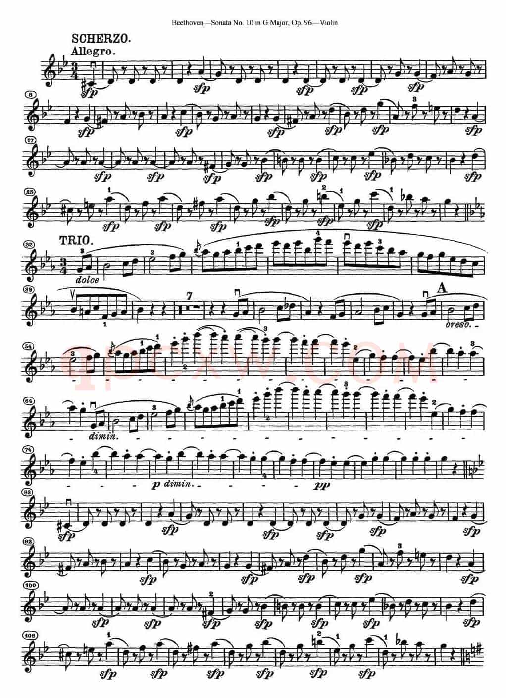 Violin Sonata No.10 in G Major Op.96