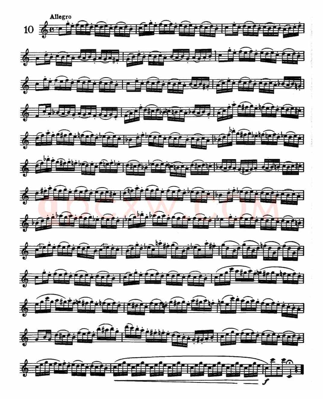 25 Daily Exercices for Saxophone（9—17）