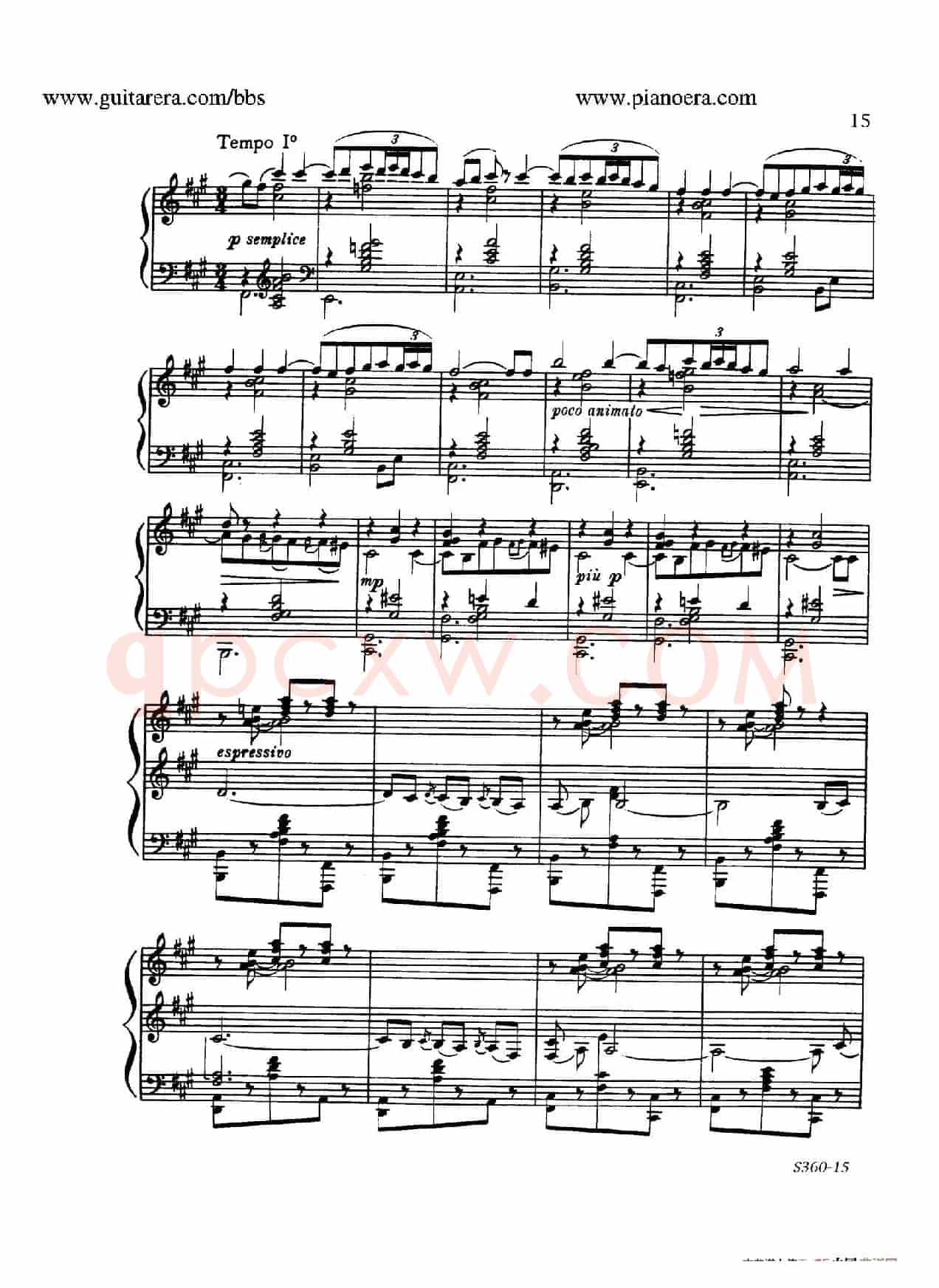 Fourth Piano Sonata S.360(第四钢琴奏鸣曲)