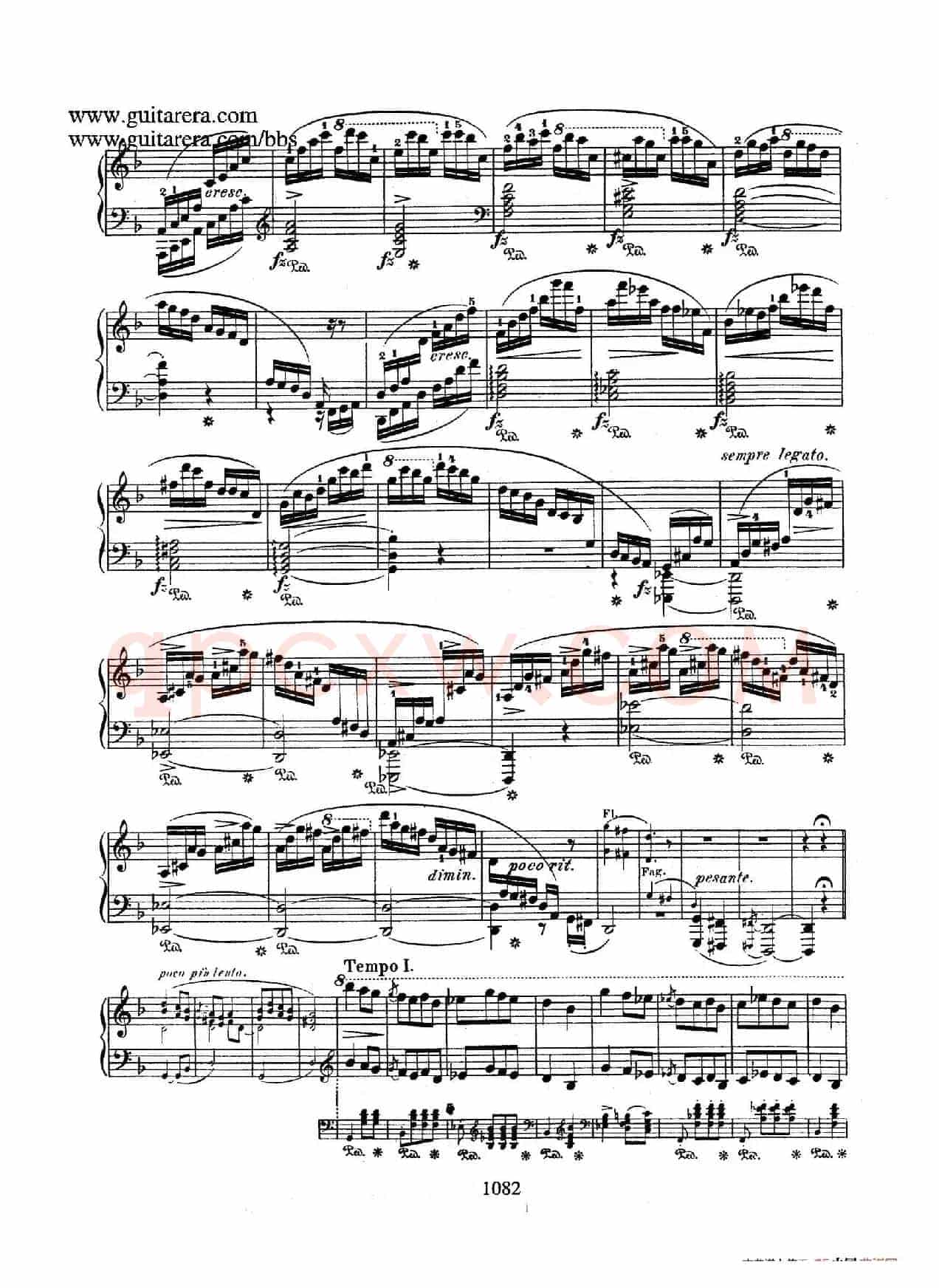 Krakowiak Grand Rondo de Concert Op.14 (克拉科维克音乐会用大回旋曲·钢琴独奏版)