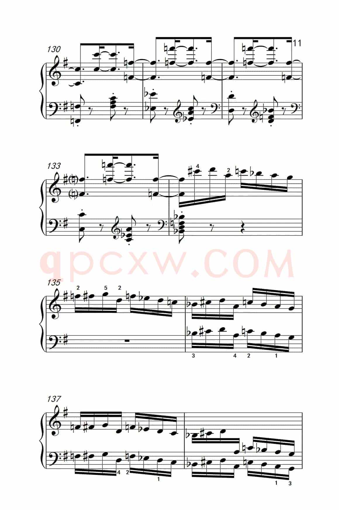 第九级2.G大调奏鸣曲 第一乐章 Op.31 No.1（中央音乐学院 钢琴（业余）考级教程 7-9级）