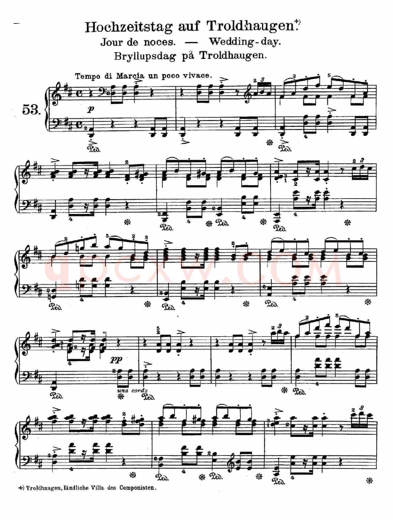 Lyric Pieces Op.65,No.6