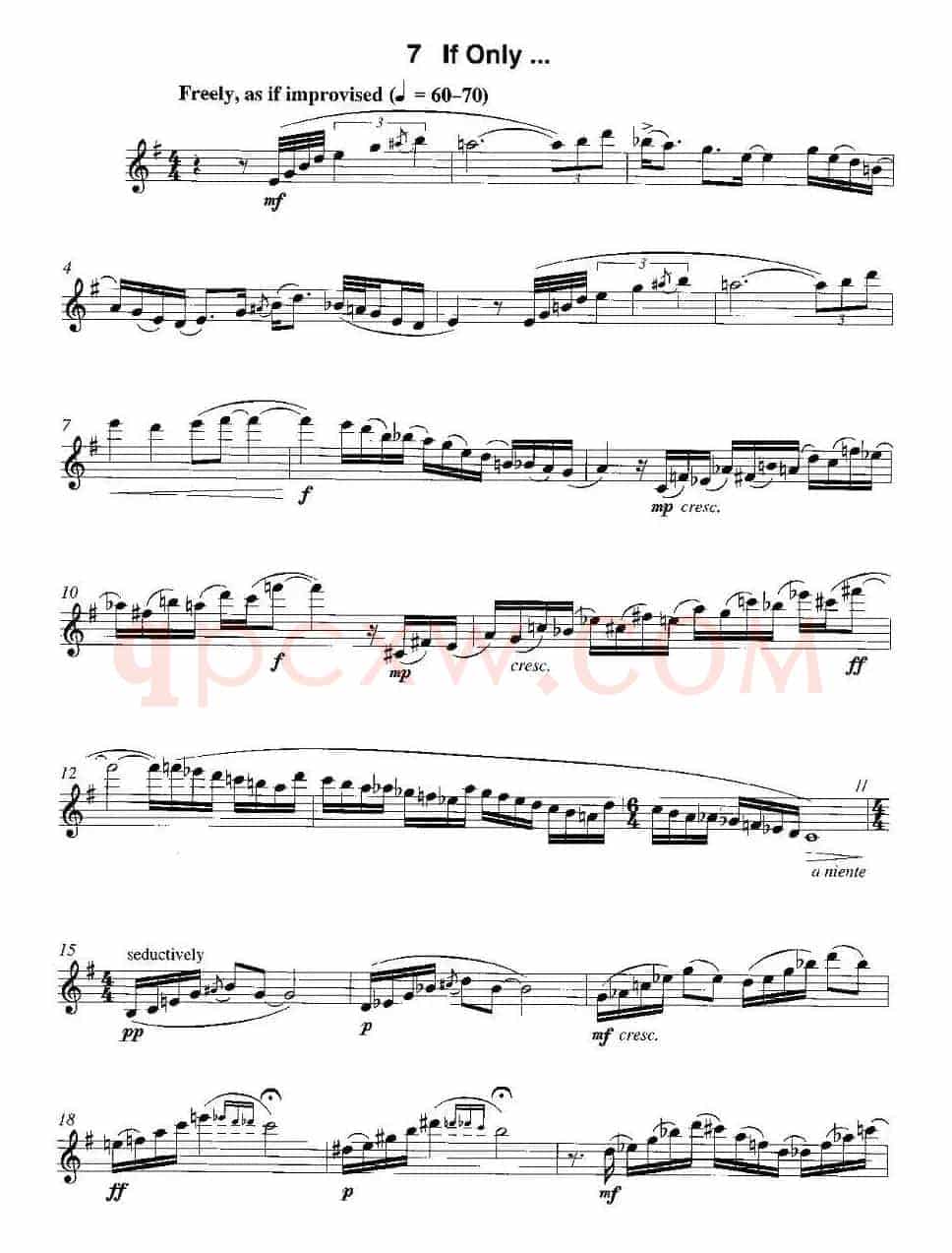 If Only（12首现代风格练习曲之7）