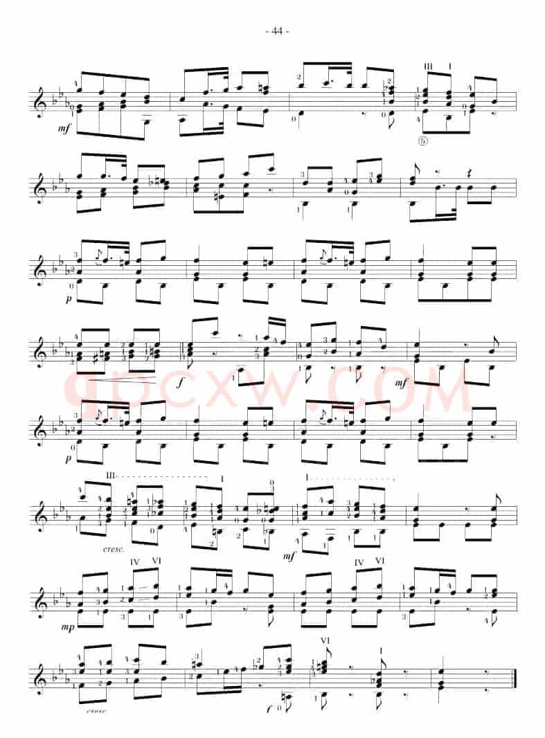Sor-Coste《26 Studies》（STUDY 24）