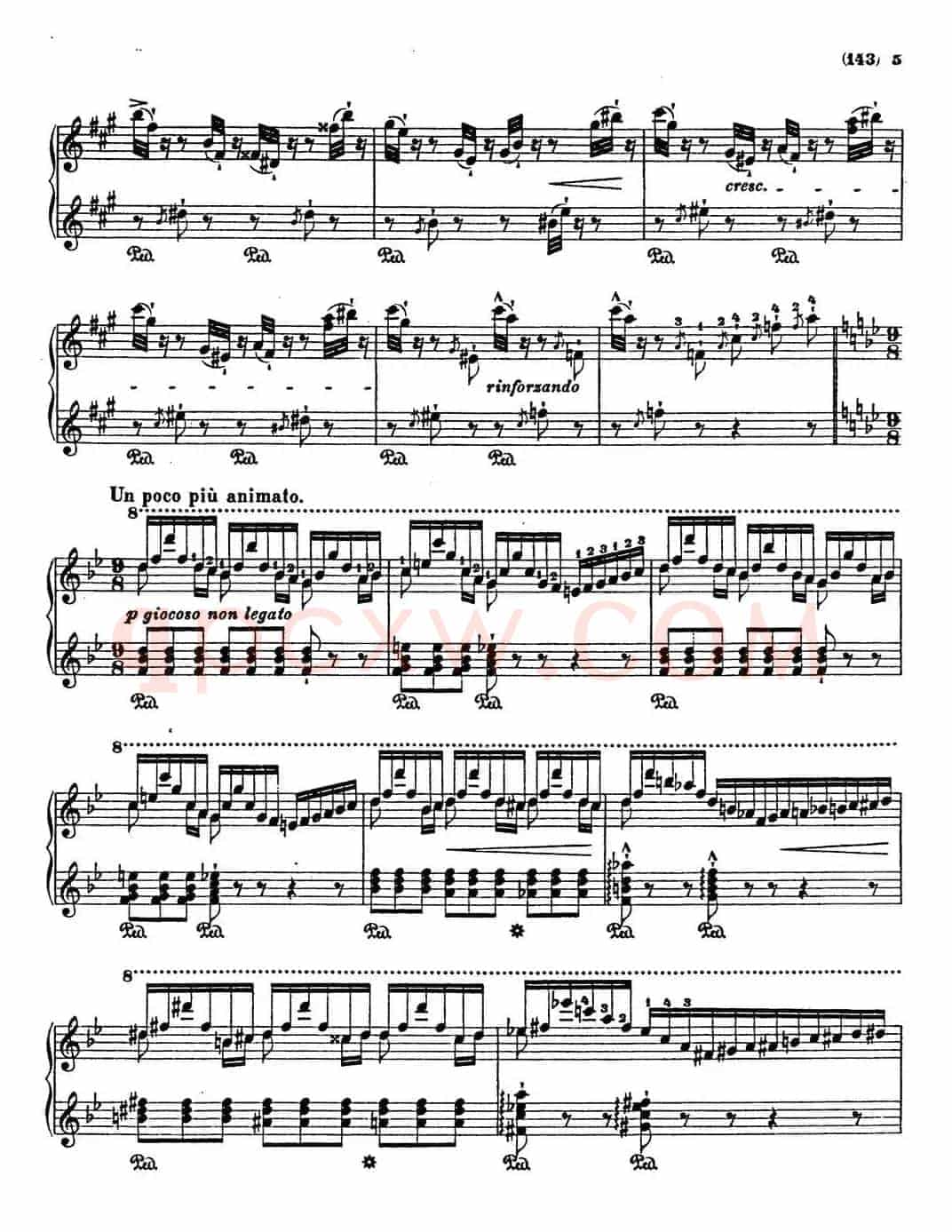 李斯特音乐会练习曲 S145(1 S145 森林的呼啸 Waldesrauschen)