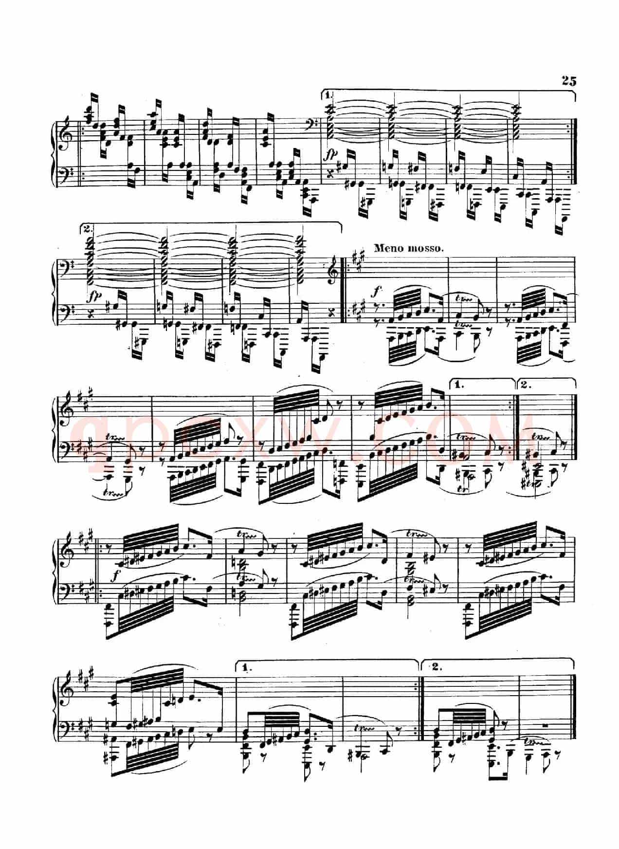 Variations on Yankee Doodle from Miscellenies Op.93(扬基嘟得主题变奏曲)