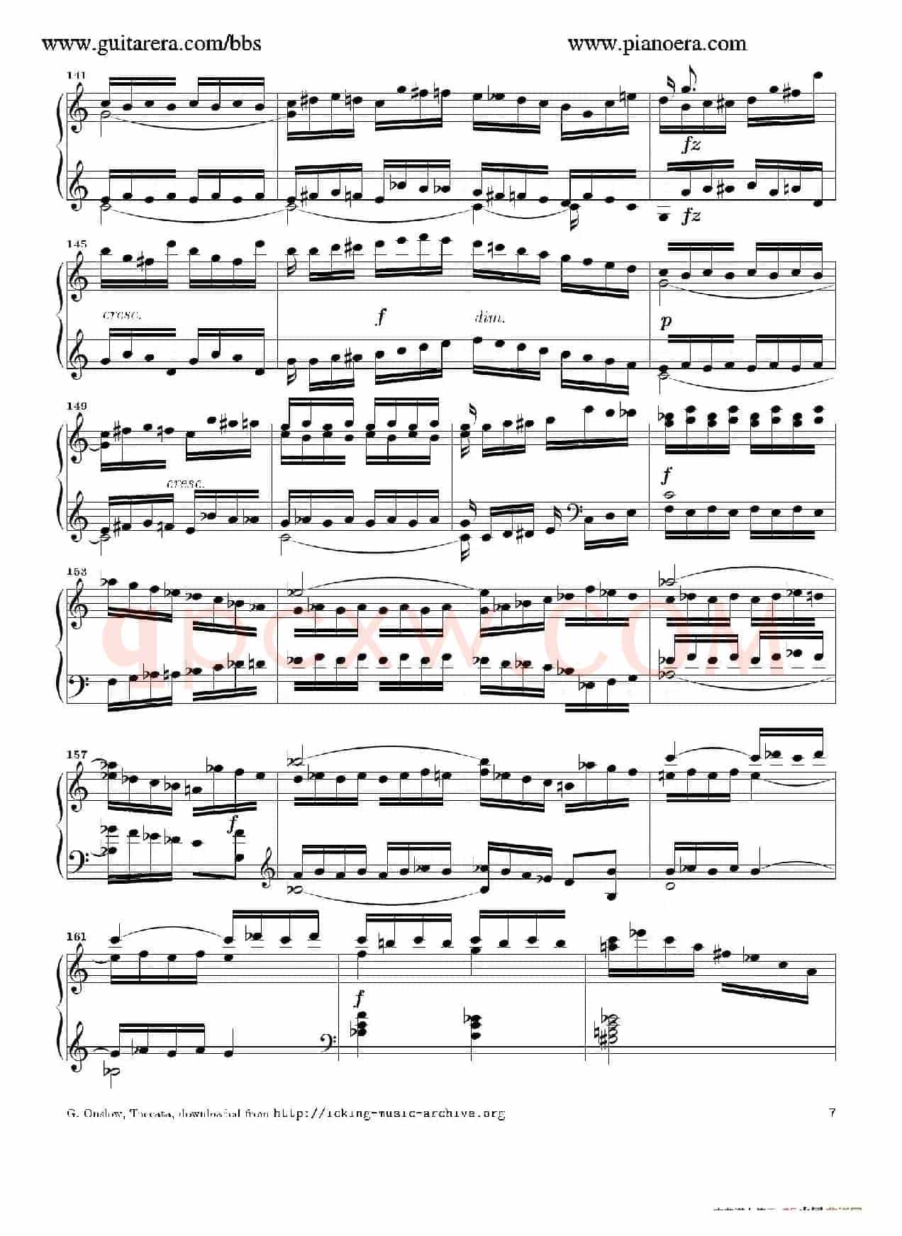 Toccata in C Major Op.6（C大调托卡塔）