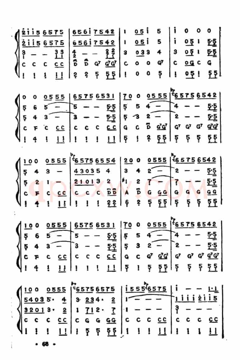 蓝色的探戈（五重奏）