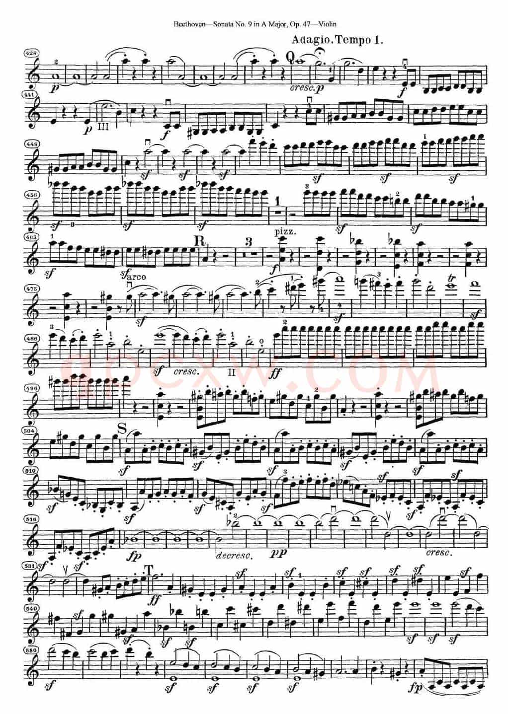 Violin Sonata No.9 in A Major Op.47